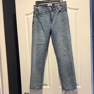 Kenzie Light Blue Straight Leg Jeans